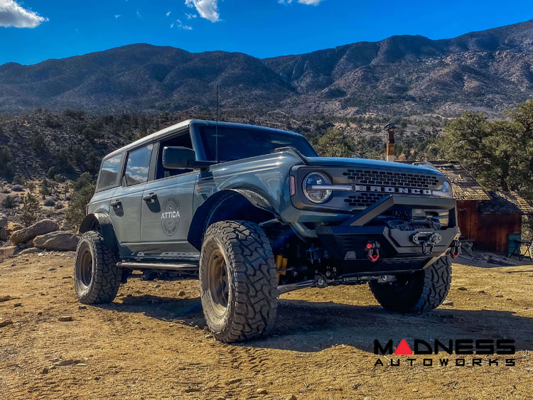 Ford Bronco Fender Flares - 4 Door - Terra Series - Front - Attica 4x4